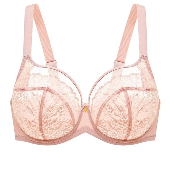 NWT New Anya Understance Powder Pink 38DDD aka 38F Bra - Picture 1 of 4